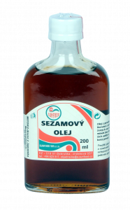 Olej z praženého sezamu 200 ml
