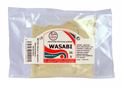 Wasabi japonský křen v prášku 25 g